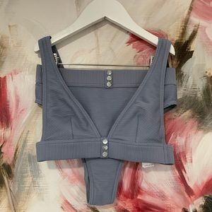 Topshop Lilac Bikini Top & Bottom